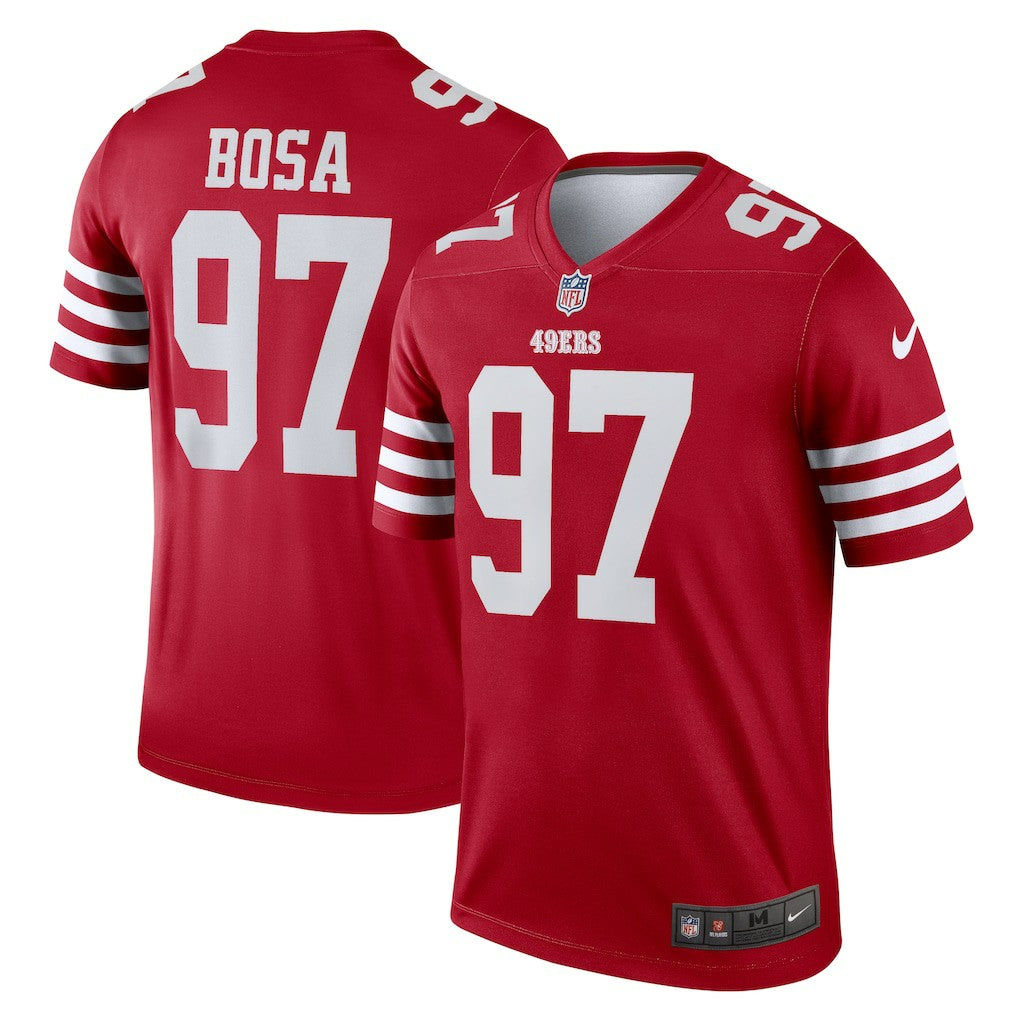 Nick Bosa San Francisco 49ers Legend Player Performance Top Scarlet | Nike for Sale