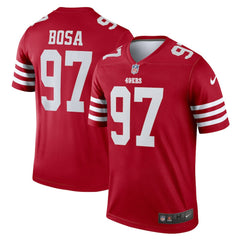 Nick Bosa San Francisco 49ers Legend Player Performance Top Scarlet | Nike for Sale