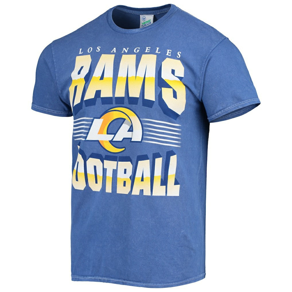 Los Angeles Rams '47 Rocker Vintage Tubular T-Shirt Royal | 47 brand