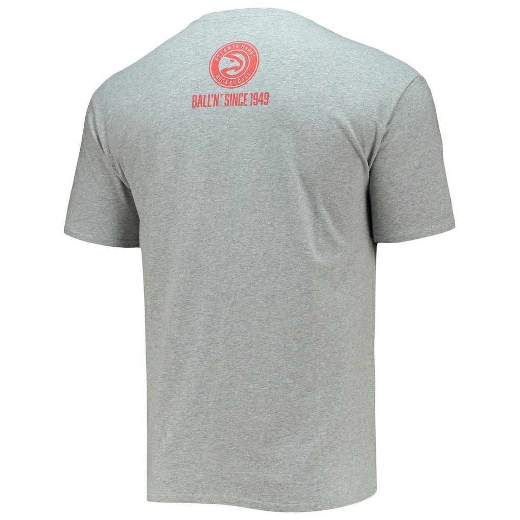 Atlanta Hawks BALL'N Since 1949 T-Shirt Heathered Gray - NBA