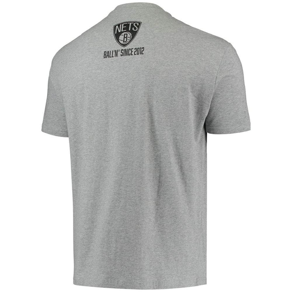 Brooklyn Nets BALL'N Since 2012 T-Shirt Heathered Gray - NBA