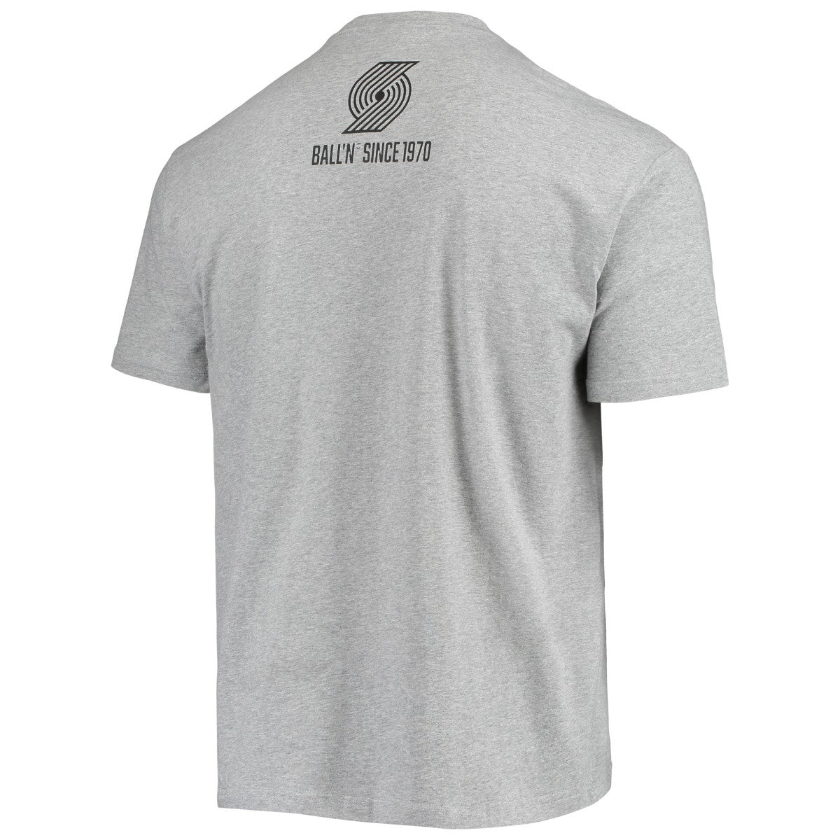 Portland Trail Blazers BALL'N Since 1970 T-Shirt Heathered Gray - NBA