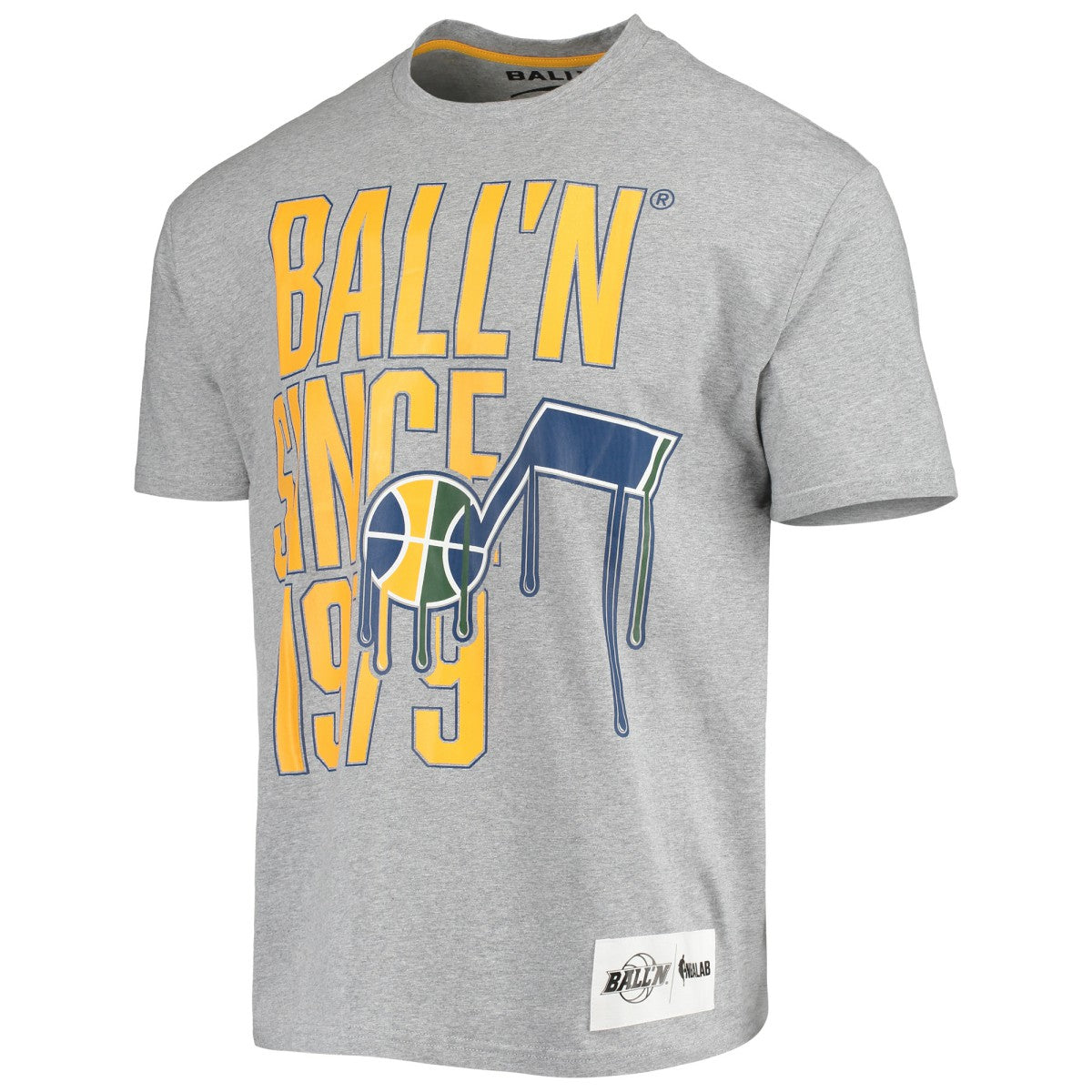 Utah Jazz BALL'N Since 1979 T-Shirt Heathered Gray - NBA