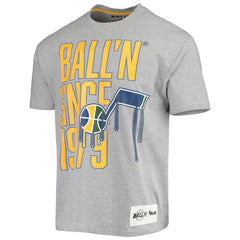 Utah Jazz BALL'N Since 1979 T-Shirt Heathered Gray - NBA