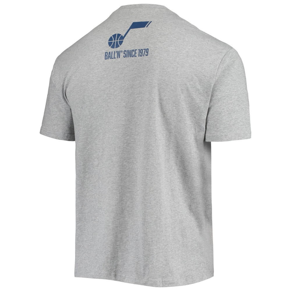 Utah Jazz BALL'N Since 1979 T-Shirt Heathered Gray - NBA