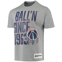 Washington Wizards BALL'N Since 1963 T-Shirt Heathered Gray - NBA
