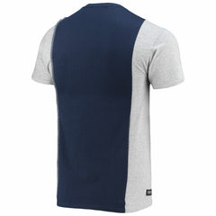Tennessee Titans Refried Apparel Sustainable Split T-Shirt Navy/Heathered Gray | NFL