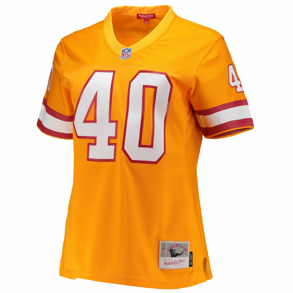 Mike Alstott Tampa Bay Buccaneers Women's Legacy Replica Player Jersey Orange | Mitchell & Ness