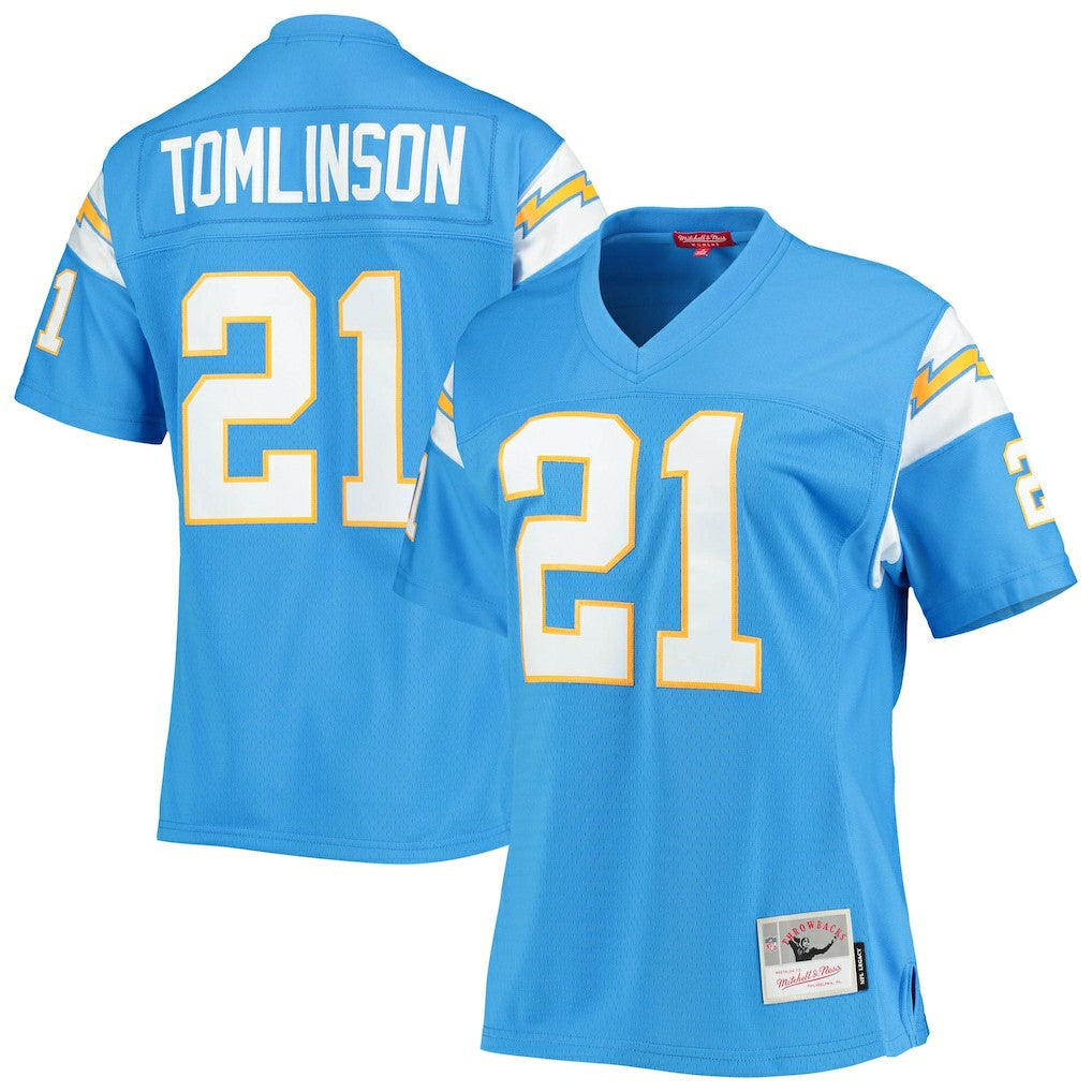 LaDainian Tomlinson Los Angeles Chargers Women's Legacy Replica Player Jersey Powder Blue | Mitchell & Ness