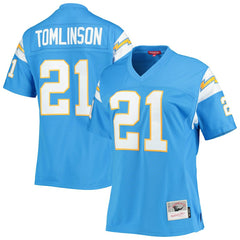 LaDainian Tomlinson Los Angeles Chargers Women's Legacy Replica Player Jersey Powder Blue | Mitchell & Ness