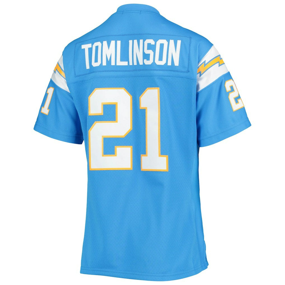 LaDainian Tomlinson Los Angeles Chargers Women's Legacy Replica Player Jersey Powder Blue | Mitchell & Ness