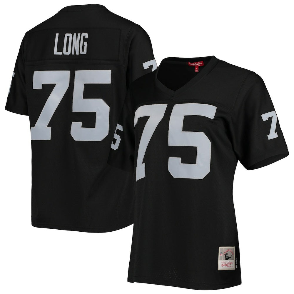 Howie Long Las Vegas Raiders Women's Legacy Replica Player Jersey Black | Mitchell & Ness