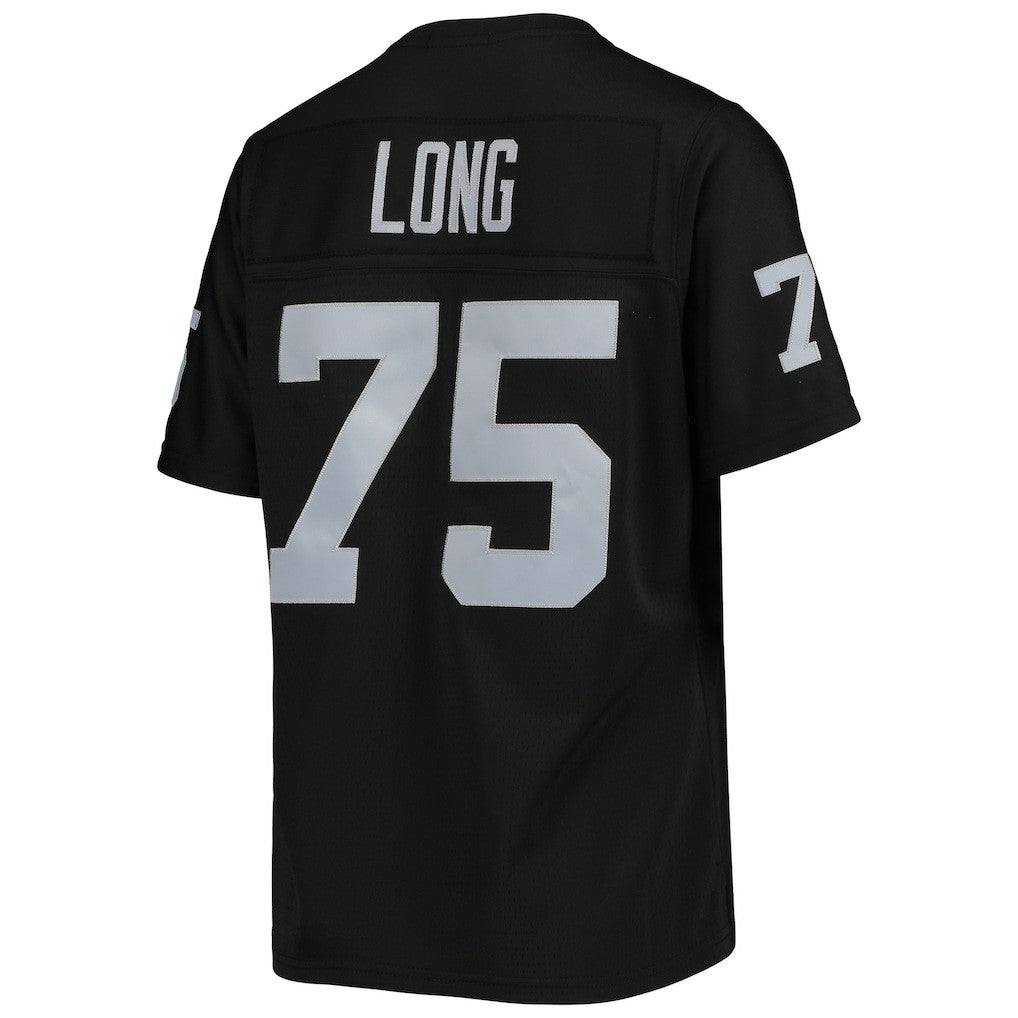 Howie Long Las Vegas Raiders Women's Legacy Replica Player Jersey Black | Mitchell & Ness