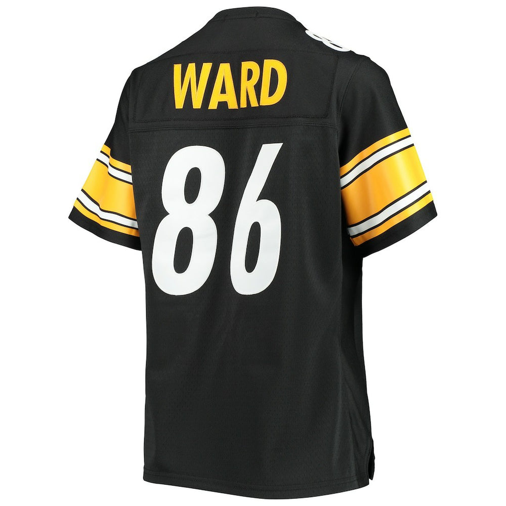 Hines Ward Pittsburgh Steelers Women's Legacy Replica Player Jersey Black | Mitchell & Ness