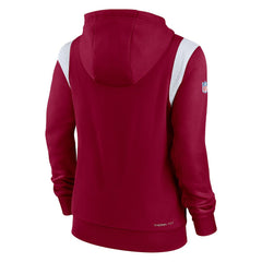 Washington Commanders Women's Sideline Stack Performance Pullover Hoodie Burgundy | Nike for Sale