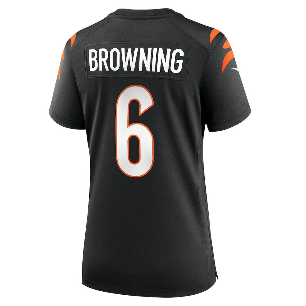 Jake Browning Cincinnati Bengals Women's Game Jersey Black | Nike for Sale