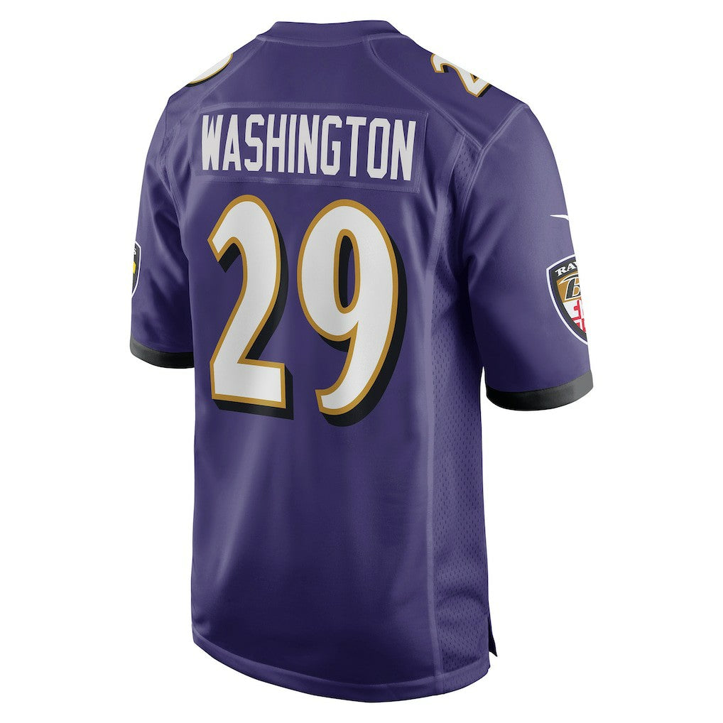 Ar'Darius Washington Baltimore Ravens Player Game Jersey Purple | Nike for Sale