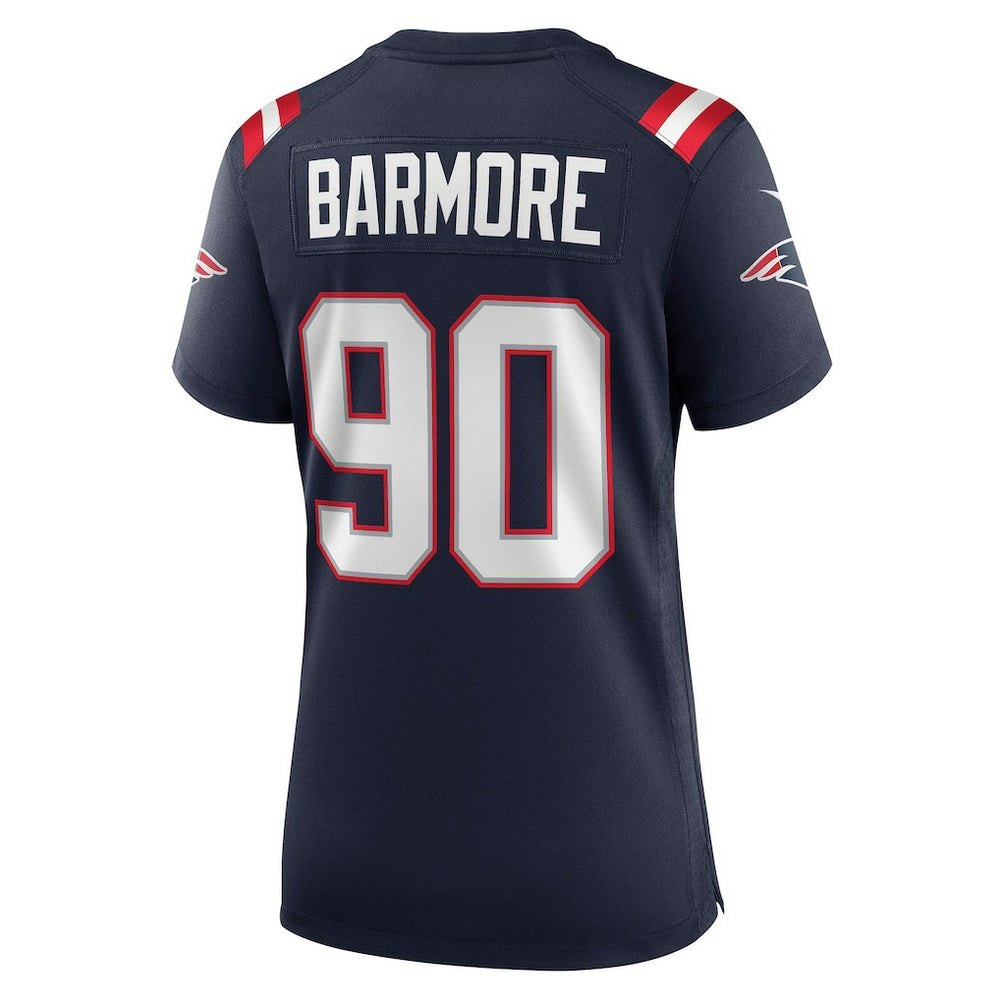 Christian Barmore New England Patriots Women's Game Jersey Navy | Nike for Sale