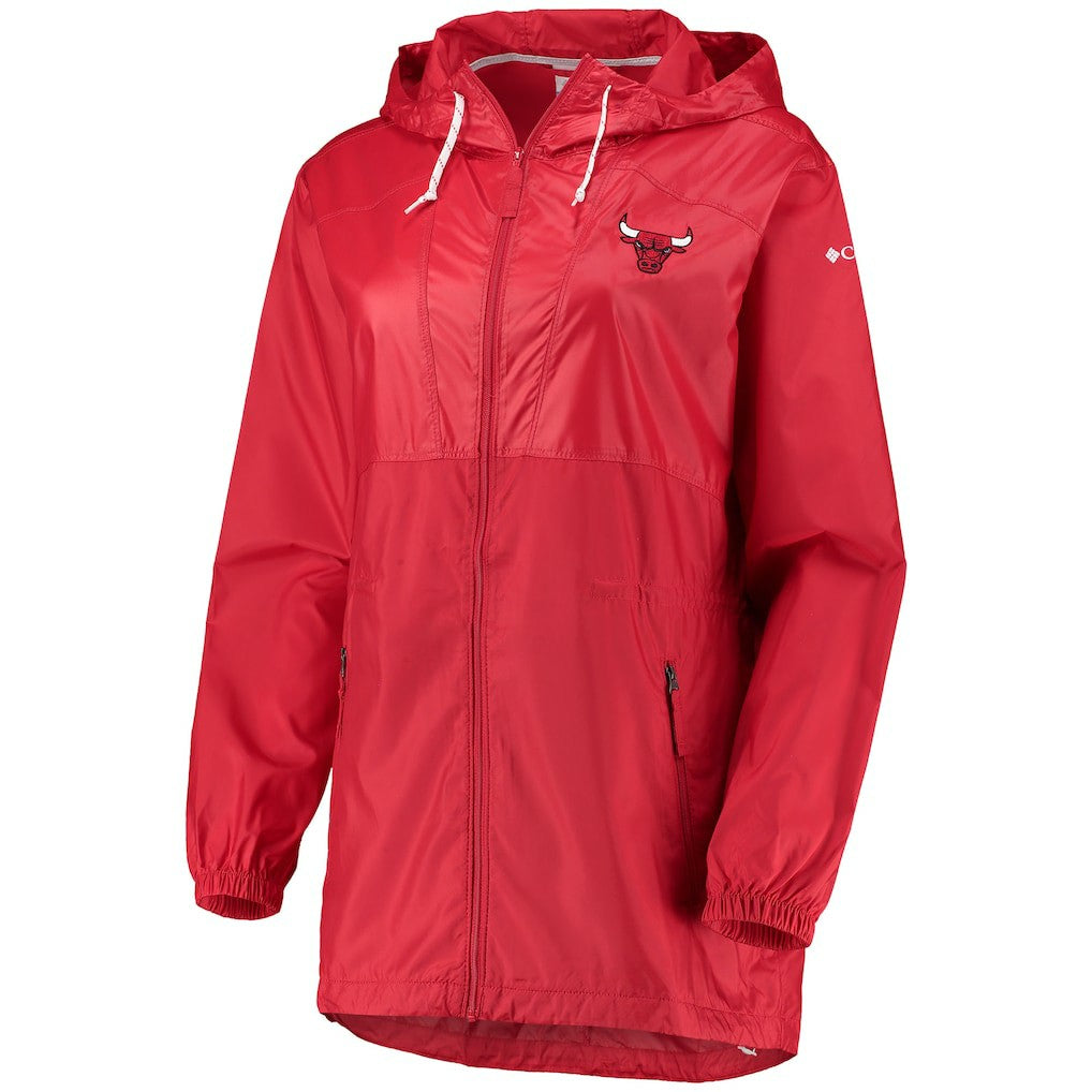 Chicago Bulls Women's Flashback Full-Zip Jacket Red - NBA