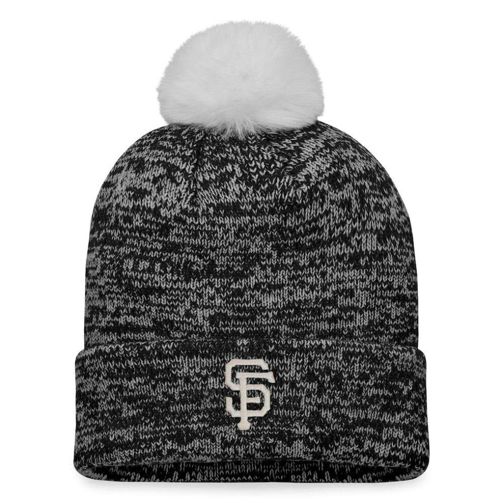 San Francisco Giants Fanatics Women's Iconic Cuffed Knit Hat with Pom - MLB
