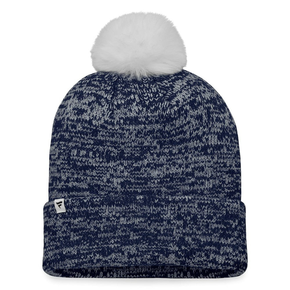 Boston Red Sox Fanatics Women's Iconic Cuffed Knit Hat with Pom - MLB