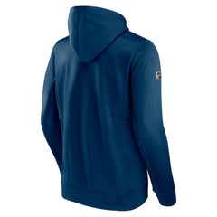 Seattle Kraken Fanatics Authentic Pro Rink Pullover Hoodie - Deep Sea Blue - NHL
