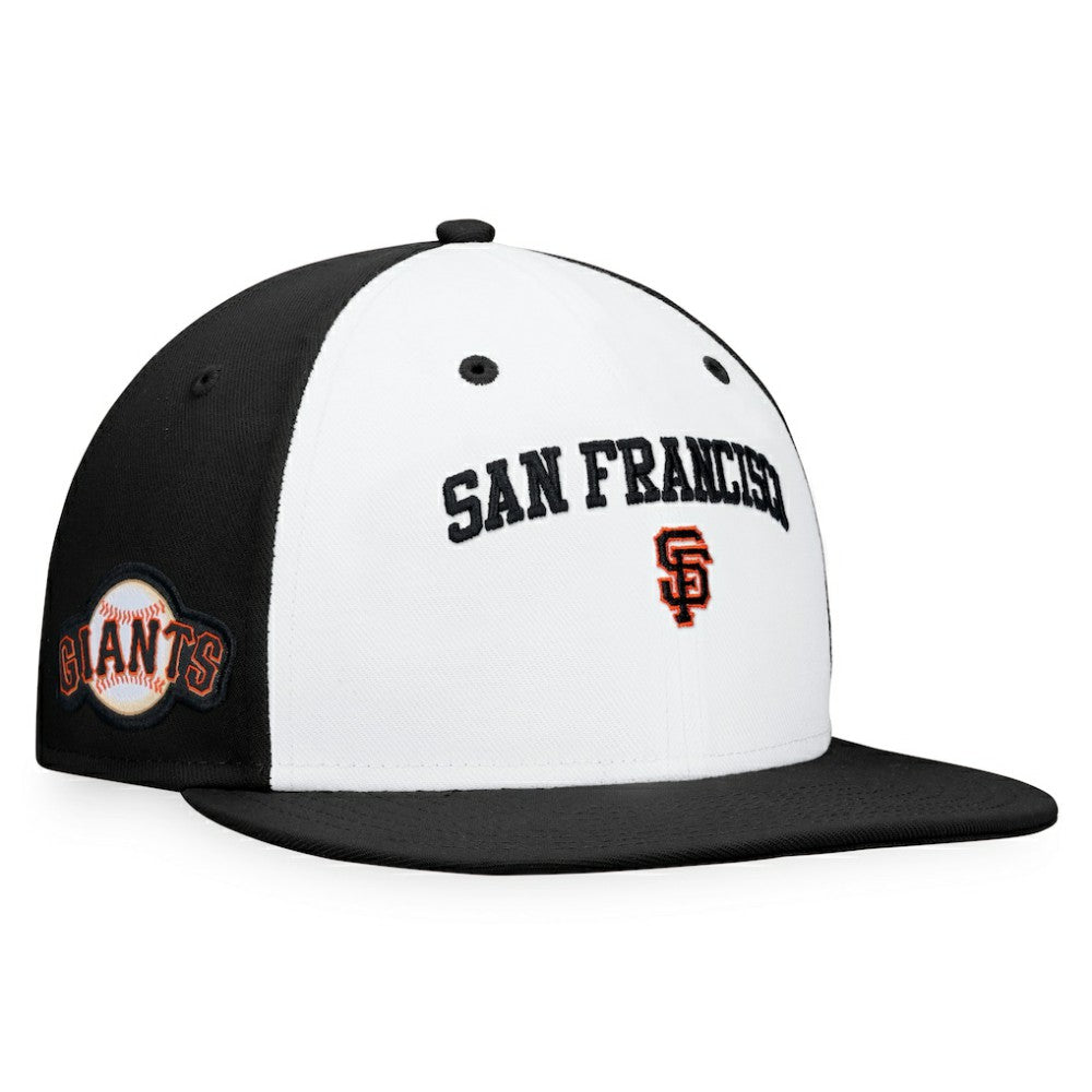 San Francisco Giants Fanatics Iconic Color Blocked Fitted Hat - MLB