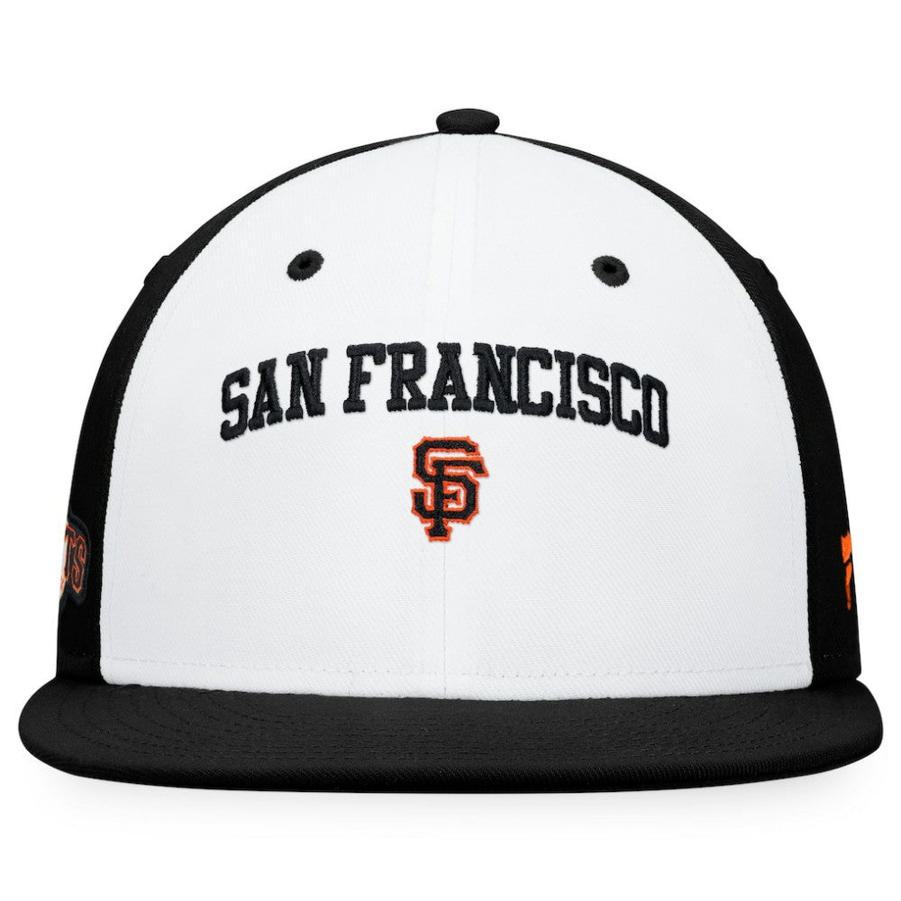 San Francisco Giants Fanatics Iconic Color Blocked Fitted Hat - MLB