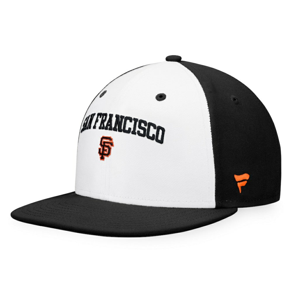 San Francisco Giants Fanatics Iconic Color Blocked Fitted Hat - MLB