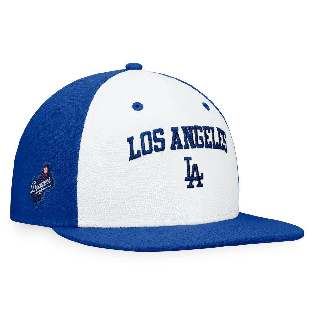 Los Angeles Dodgers Fanatics Iconic Color Blocked Fitted Hat - MLB