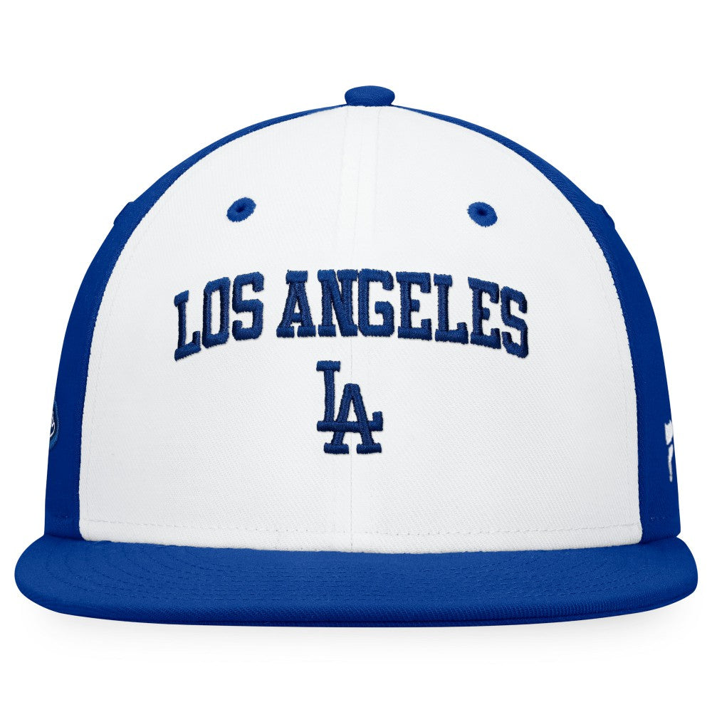 Los Angeles Dodgers Fanatics Iconic Color Blocked Fitted Hat - MLB
