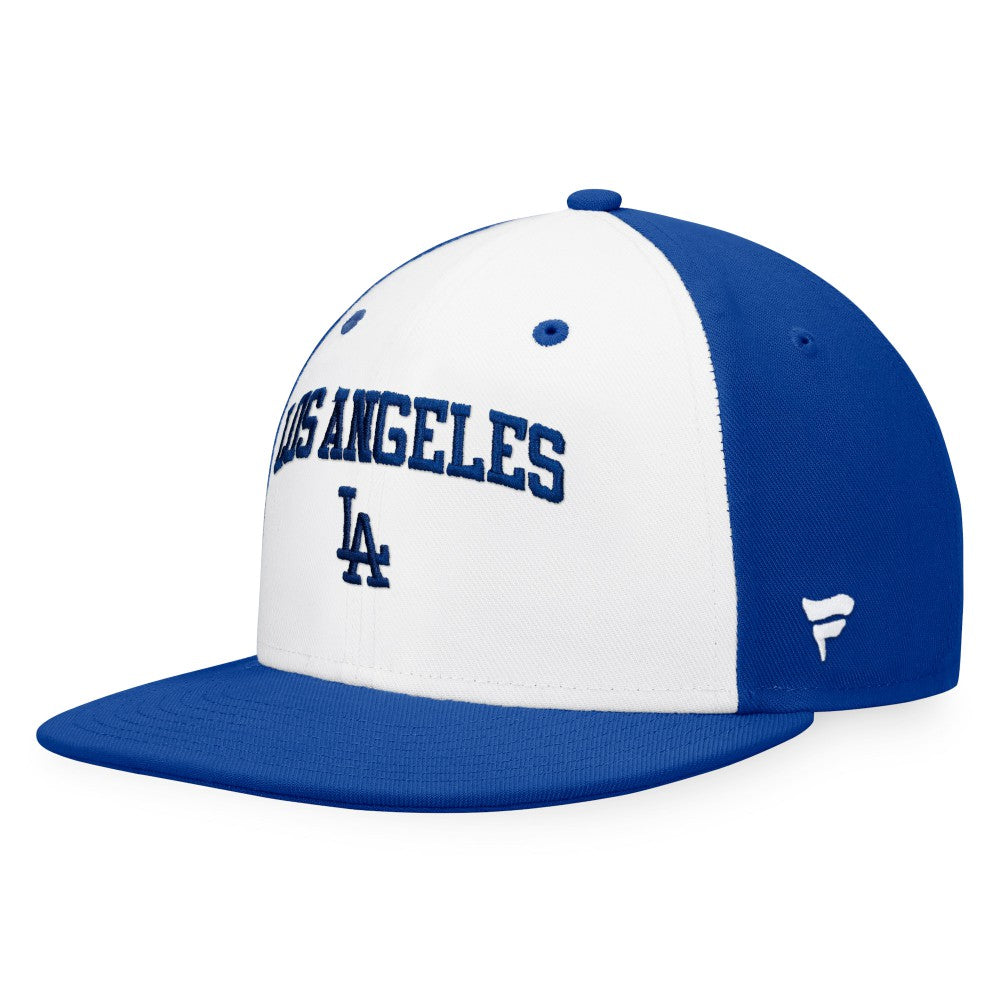 Los Angeles Dodgers Fanatics Iconic Color Blocked Fitted Hat - MLB