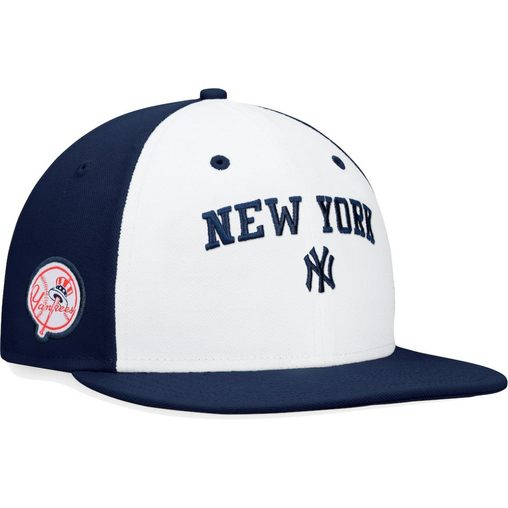 New York Yankees Fanatics Iconic Color Blocked Fitted Hat - MLB