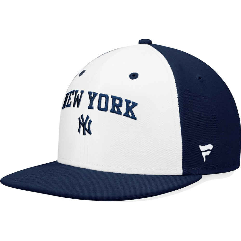 New York Yankees Fanatics Iconic Color Blocked Fitted Hat - MLB