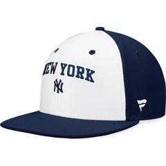 New York Yankees Fanatics Iconic Color Blocked Fitted Hat - MLB