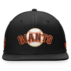 San Francisco Giants Fanatics Iconic Team Patch Fitted Hat - MLB