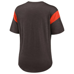 Cleveland Browns Women's Primary Logo Fashion Top Brown | Nike for Sale