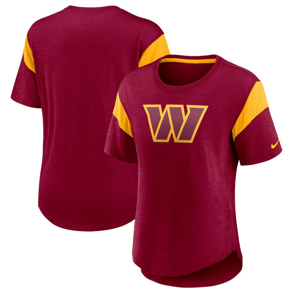 Washington Commanders Women's Primary Logo Fashion Top Burgundy | Nike for Sale