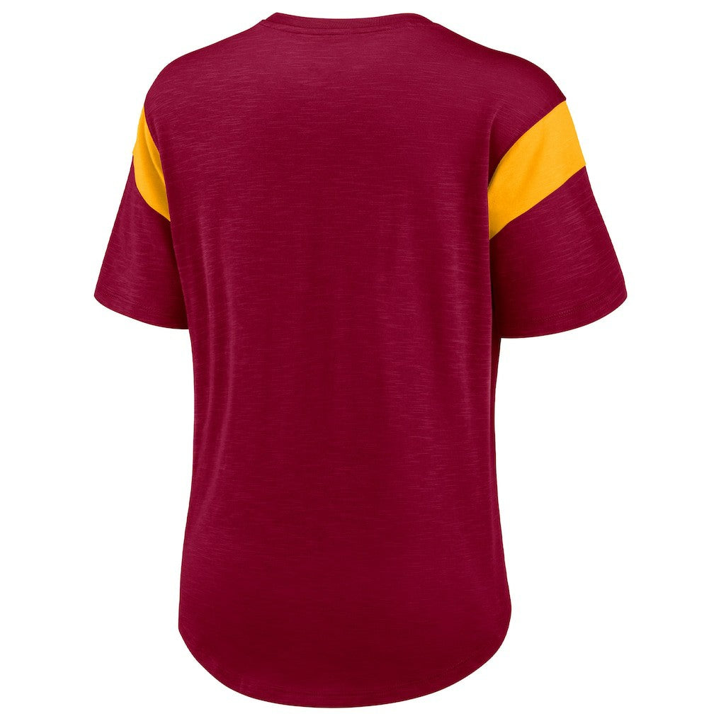 Washington Commanders Women's Primary Logo Fashion Top Burgundy | Nike for Sale
