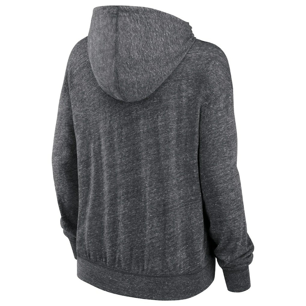 Washington Commanders Women's Team Spirit Gym Vintage Lightweight Hoodie Top Heather Charcoal | Nike for Sale