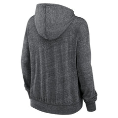 New York Jets Women's Team Spirit Gym Vintage Lightweight Hoodie Top Heather Charcoal | Nike for Sale