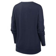 New York Giants Women's Rewind Playback Icon Performance Pullover Sweatshirt Navy | Nike for Sale