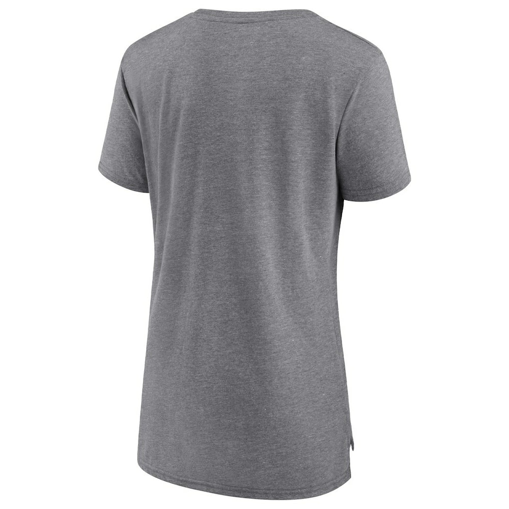 Washington Commanders Women's Drop Back Modern T-Shirt Heathered Gray | Fanatics