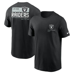 Las Vegas Raiders Team Incline T-Shirt Black | Nike for Sale