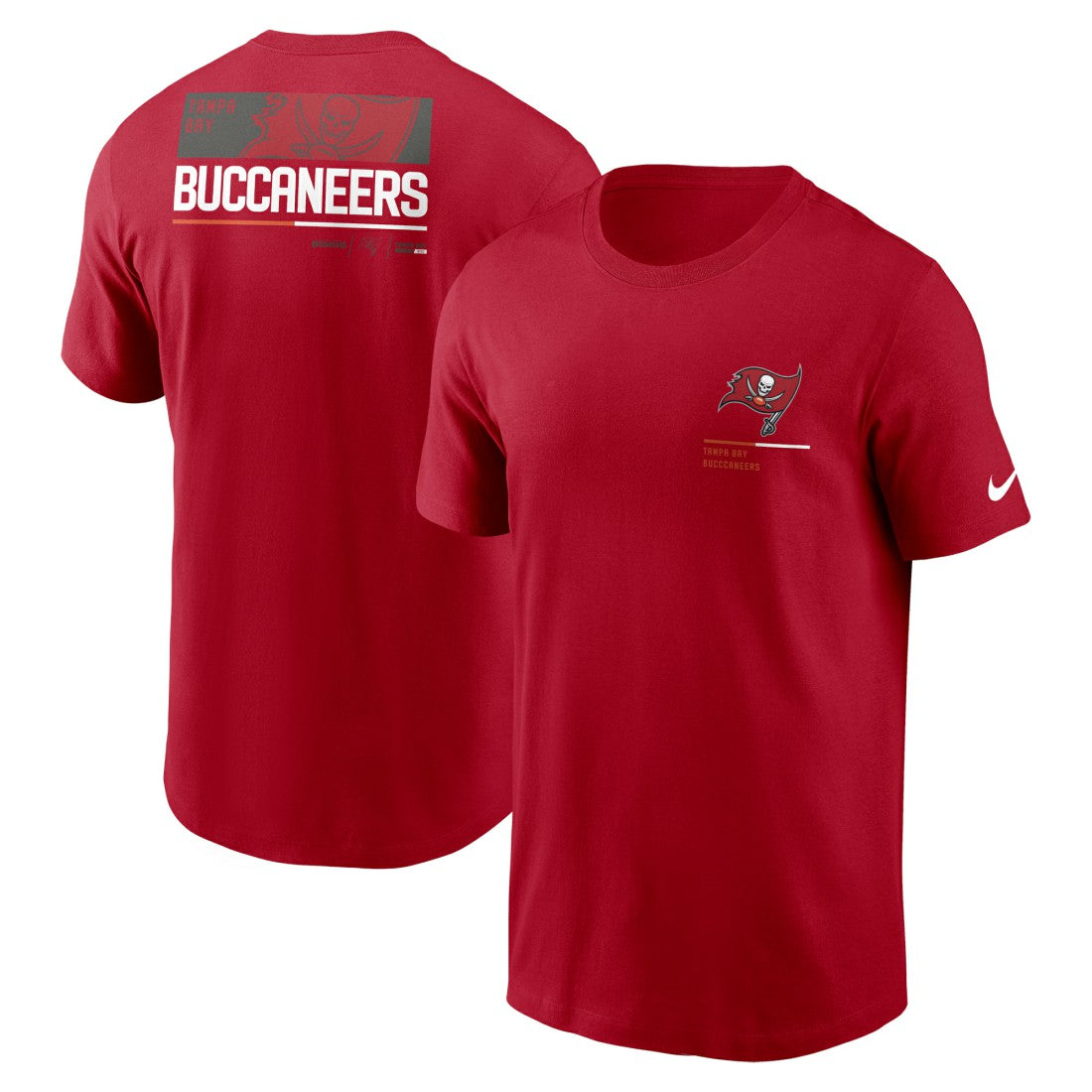 Tampa Bay Buccaneers Team Incline T-Shirt Red | Nike for Sale
