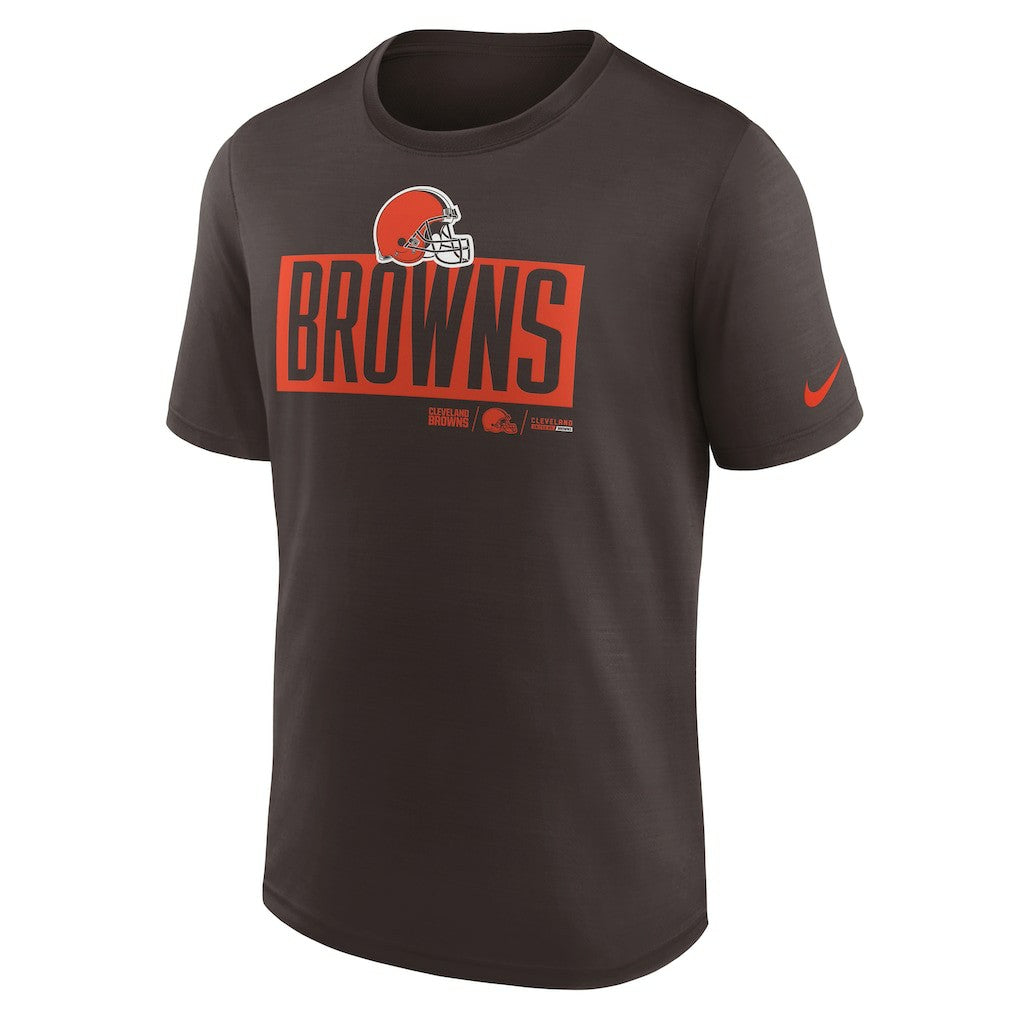 Cleveland Browns Exceed Performance T-Shirt Brown | Nike for Sale