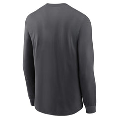Cleveland Browns Team Slogan Long Sleeve T-Shirt Anthracite | Nike for Sale