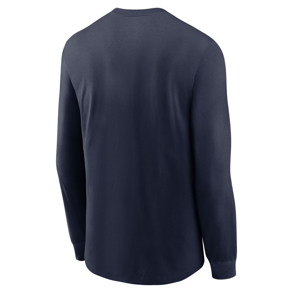 Tennessee Titans Team Slogan Long Sleeve T-Shirt Navy | Nike for Sale