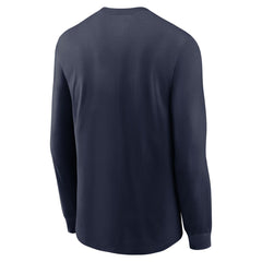 Tennessee Titans Team Slogan Long Sleeve T-Shirt Navy | Nike for Sale