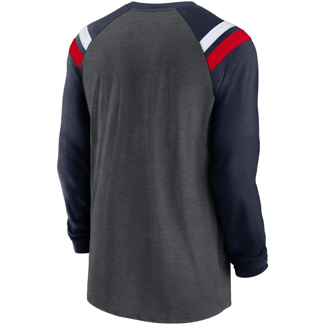 Tennessee Titans Tri-Blend Raglan Athletic Long Sleeve Fashion T-Shirt Heathered Charcoal/Navy | Nike for Sale